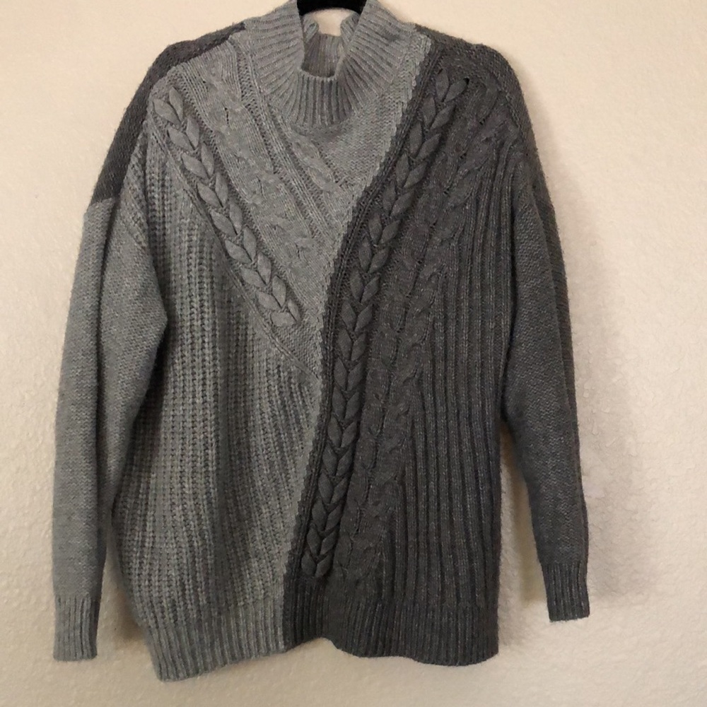 Simply Vera Vera Wang Grey XXL Sweater
